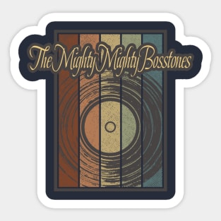 The Mighty Mighty Bosstones Vynil Silhouette Sticker